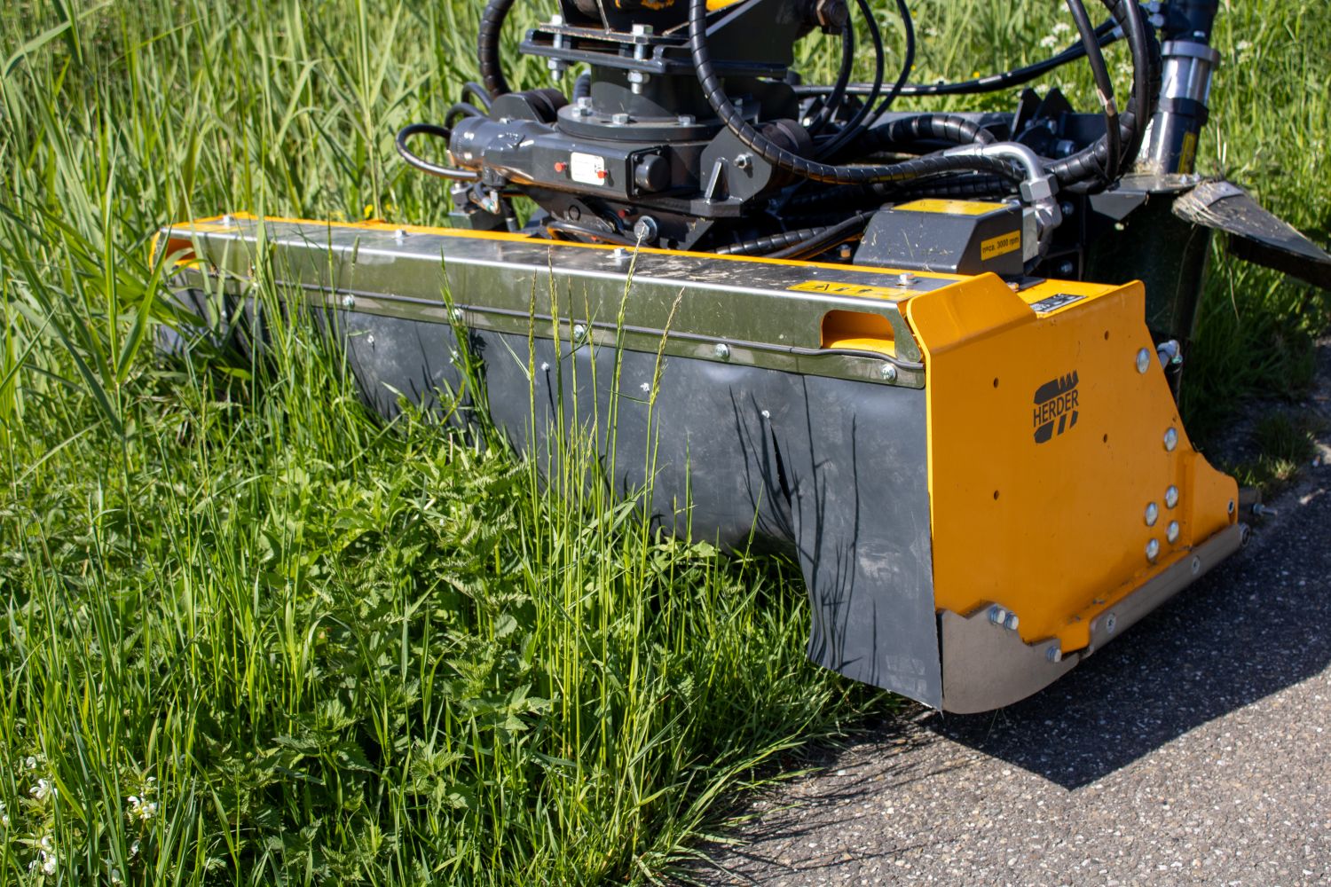 Herder Ecochopper gecertificeerd voor ecologisch bermbeheer Kleurkeur